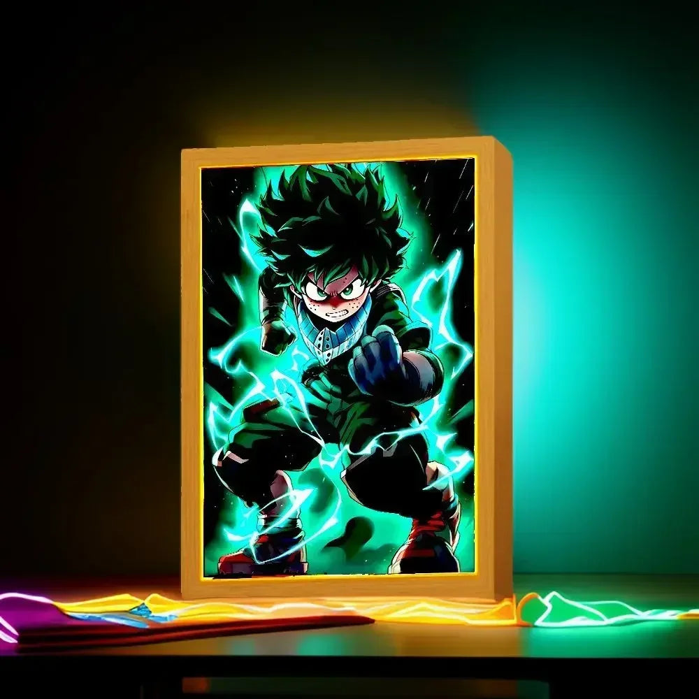 Anime inspired LED Glow Frame